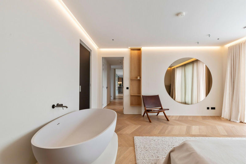 Japandi Penthouse met Moderne Accenten in Amsterdam-OBLY-Keuken,Penthouse-OBLY