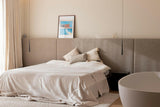 Japandi Penthouse met Moderne Accenten in Amsterdam-Studio Boud-japandi interieur,Keuken,luxe appartement,minimalistisch wonen,modern interieur,natuurlijke materialen,Penthouse-OBLY