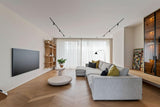 Japandi Penthouse met Moderne Accenten in Amsterdam-Studio Boud-japandi interieur,Keuken,luxe appartement,minimalistisch wonen,modern interieur,natuurlijke materialen,Penthouse-OBLY