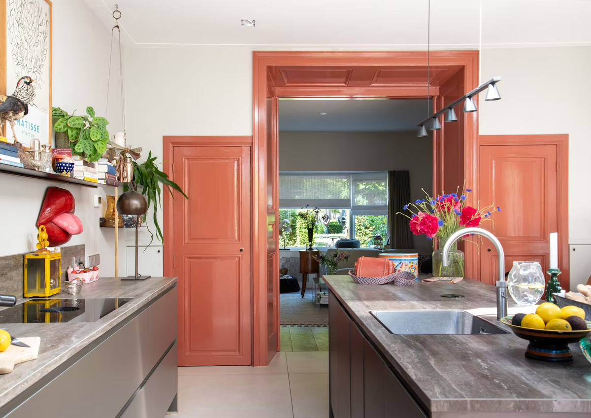 Jaren 30-woning in Heemstede met en suite en moderne keuken-IJzersterk Interieurontwerp-en suite,IJzersterk Interieurontwerp,interieurontwerp Heemstede,klassiek interieur,moderne keuken-Jaren 30-woning Heemstede: interieur & en suite-OBLY
