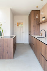 Karakteristieke jaren 30 woning met warm modern interieur-Nieuwenhuis Interieurontwerp-jaren 30 interieur,leefkeuken inspiratie,modern wonen,natuurlijke materialen,stijlvolle woning,vintage interieur,warm interieur,Woonkamer-Jaren 30 interieur | Warm en modern wonen met karakter-OBLY