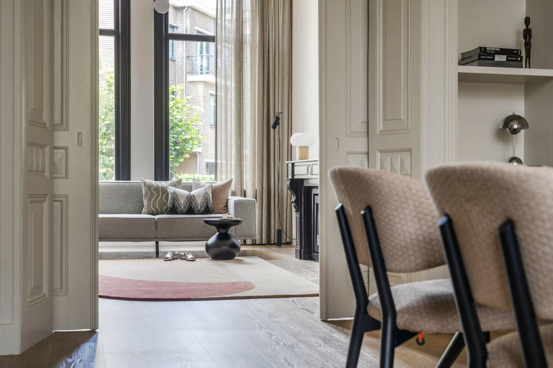 Karakteristieke woning in Utrecht-OBLY-1870,benedenwoning,eethoek,interieurontwerp,karakteristiek,keuken,living,luxe,maatwerk,tijdloos,Utrecht,Villa18 Interieurs,wijnkelder,woonkamer-OBLY