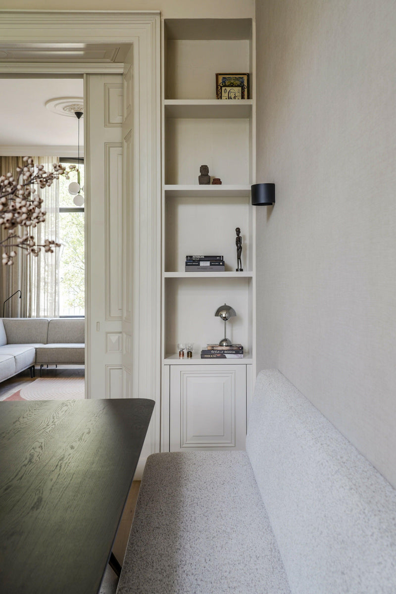 Karakteristieke woning in Utrecht-Villa18-1870,benedenwoning,eethoek,interieurontwerp,karakteristiek,keuken,living,luxe,maatwerk,tijdloos,Utrecht,Villa18 Interieurs,wijnkelder,woonkamer-OBLY