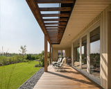 Landelijke schuurwoning met eigentijdse twist-Brandvries-duurzame materialen,Exterieur vrijstaand,houten gevelbekleding,landelijke woning,moderne architectuur,schuurwoning-Landelijke Schuurwoning met Moderne Twist -OBLY