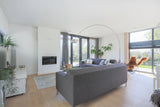 Licht, karakter en comfort in een moderne schuurwoning-BLIZ InteriorDesign-woonkamer-Licht, leefbaar en modern: eigentijdse schuurwoning-OBLY