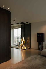 Lichtplan voor een Stijlvol en Architectonisch Penthouse-Anselm Oome Interieurbouw-Keuken-Lichtplan voor een Stijlvol Penthouse in Amsterdam-OBLY