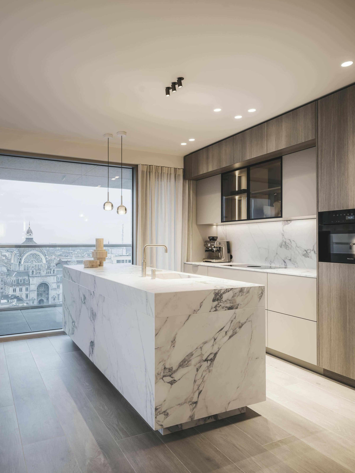 Luxe Appartementinrichting in Antwerpen-Stefan Martens-Appartement,Keuken,Slaapkamer,Woonkamer-Luxe Appartementinrichting in Antwerpen-OBLY