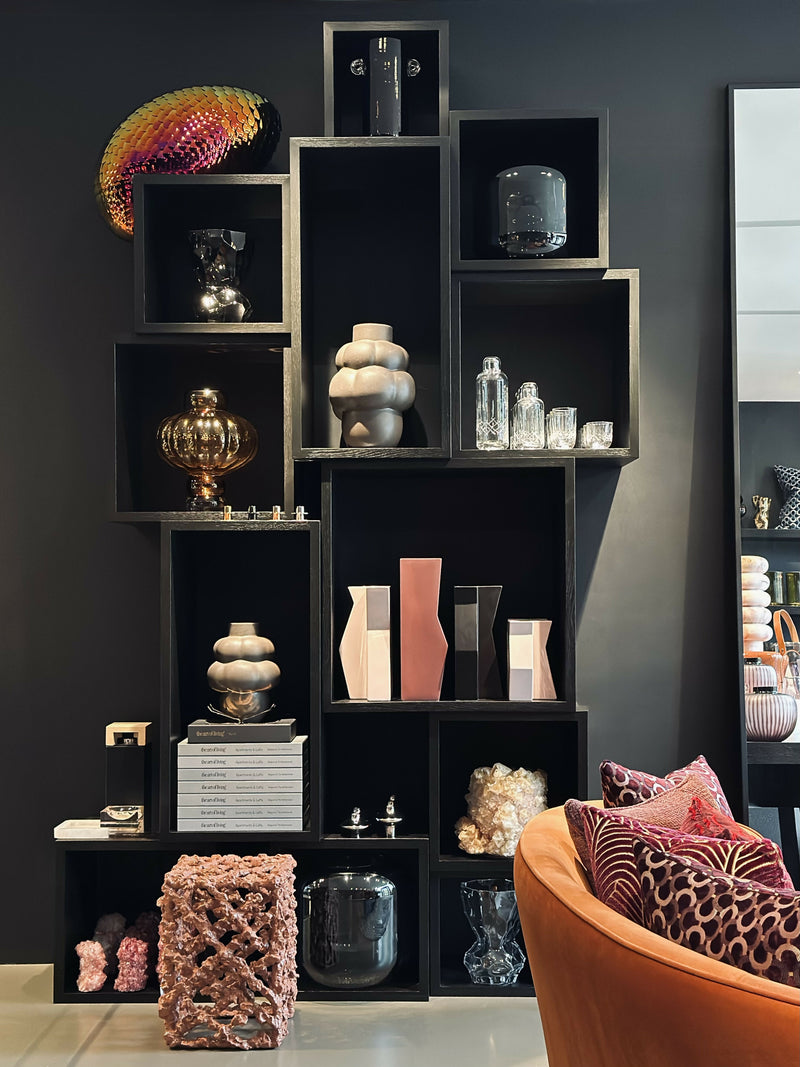 Luxe Interieurdesign met Sculpturale Accente-L4 Elvire-woonkamer-Luxe Interieurdesign met Sculpturale en Metallic Accenten-OBLY