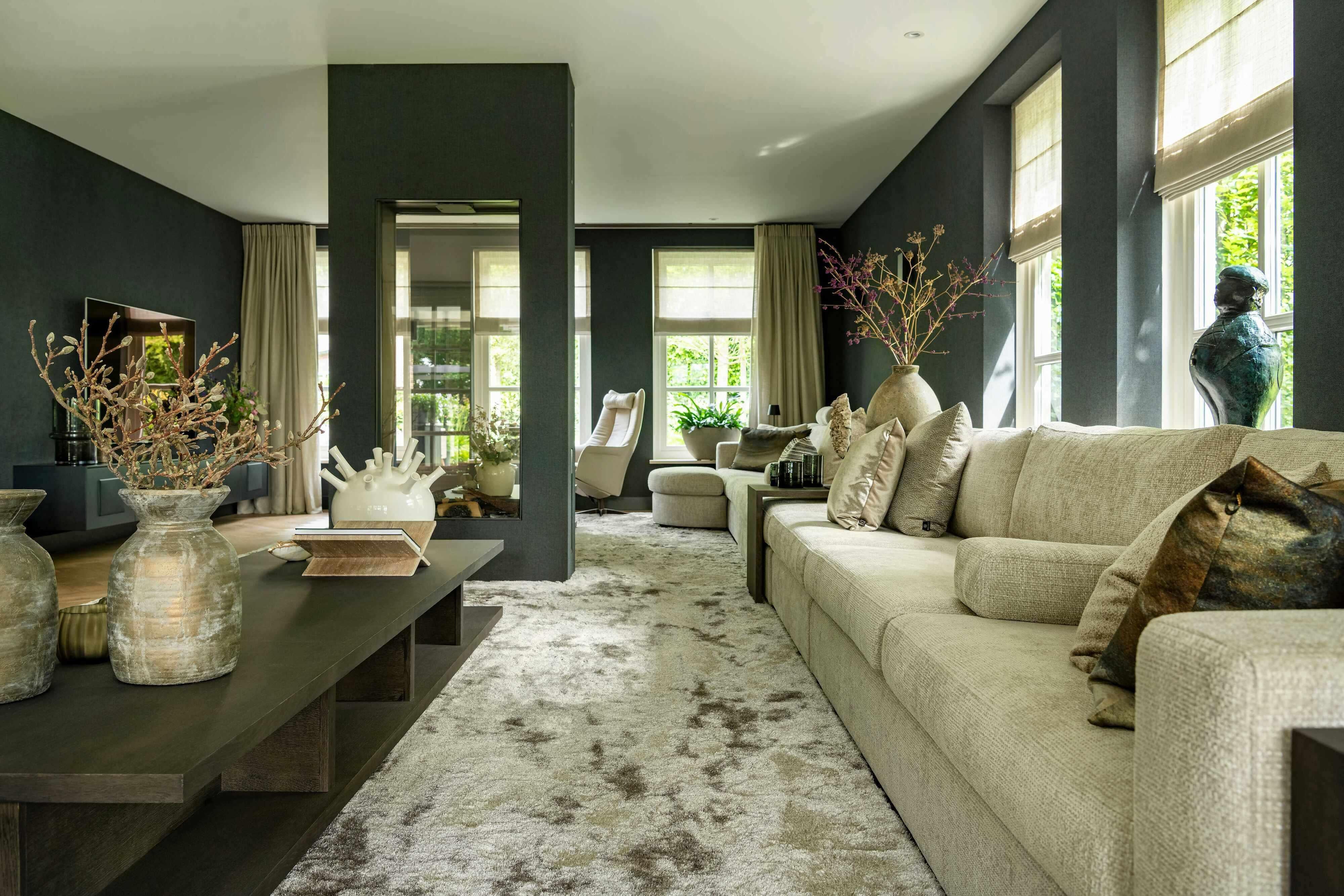 Luxe & Warmte in een Stijlvol Interieur-Esther Rooijackers Interieur-Keuken,modern interieur,stijlvol interieur,warm interieur,Woonkamer-Luxe & Warm Interieur | Stijlvol Woonkamerontwerp-OBLY