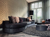 Luxe inloopkast met maatwerkkasten en chandelier-L4 Elvire-woonkamer-Luxe inloopkast met maatwerk & chandelier | STUDIO L4 Interieur-OBLY