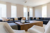 Luxe modern interieur met maatwerk kastenwand en haard-studio stylez-design-interieur,donkere-materialen,doorkijkhaard,glazen-deuren,high-end-interieur,luxe-interieur,maatwerk-kastenwand,modern-interieur,zwarte-kozijnen-Luxe modern interieur met maatwerk kastenwand-OBLY