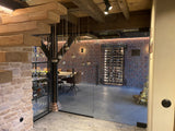 Maatwerk Glas | Beloopbaar Glas, Balustrades & Deuren op Maat-Overveld Glas-Glasdesign,Interieur,keuken met vide,lichte woonkamer,moderne woonkamer,open keuken woonkamer,woonkamer met vide-OBLY