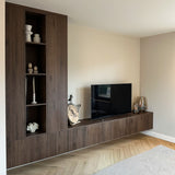Maatwerk Kastenwand en TV-Meubel | Modern Interieur-BVDK maatwerk-Interieur-OBLY