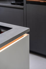 Maatwerk Leefkeuken | Design & Functionaliteit-Studio Thirty Two-Keuken,Maatwerk-Moderne maatwerk keuken | Donker & licht contrast-OBLY