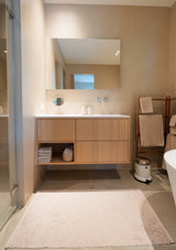 Maatwerk interieur met luxe kasten-fehres-badkamermeubel op maat,garderobekast op maat,keukenkasten op maat,maatwerk opbergruimte,maatwerkkasten,moderne woning,slaapkamerkast op maat-OBLY