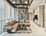 Maatwerk wandbekleding voor luxe kliniekinterieur-Dennis v Zanden-woonkamer-Maatwerk Wandbekleding voor Kliniek Dr. Fahrettin Yilmaz | Udesign Arc-OBLY