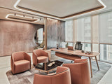 Maatwerk wandbekleding voor luxe kliniekinterieur-Dennis v Zanden-woonkamer-Maatwerk Wandbekleding voor Kliniek Dr. Fahrettin Yilmaz | Udesign Arc-OBLY