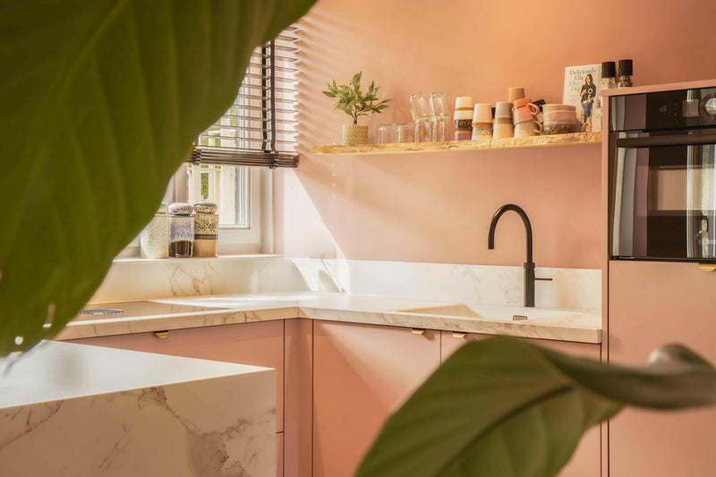 Mereno Milano Roze-MERENO-Bijkeuken,Keuken,Slaapkamer-OBLY