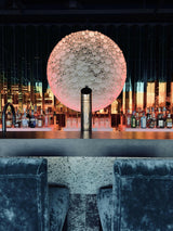 Modern Luxe Barinterieur met Iconische Verlichting-L4 Elvire-woonkamer-Modern Luxe Barinterieur met Verlichting en Fluweel-OBLY