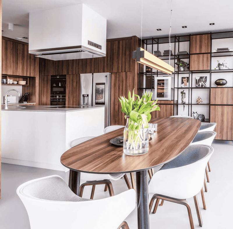 Modern en Warm Interieurontwerp voor een Woning-lcarchitects-Modern en Warm Interieurontwerp -OBLY