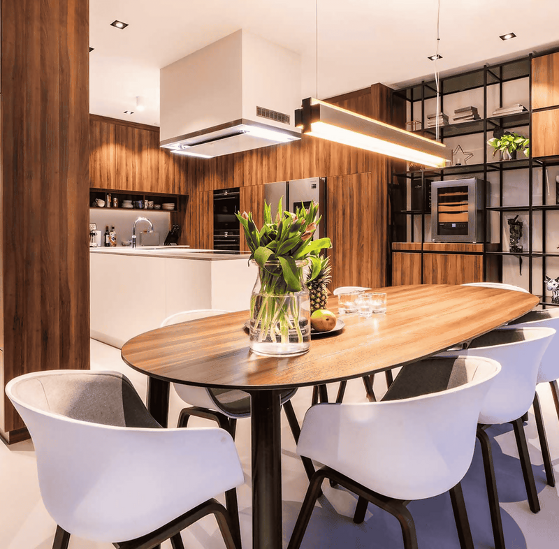 Modern en Warm Interieurontwerp voor een Woning-lcarchitects-Modern en Warm Interieurontwerp -OBLY