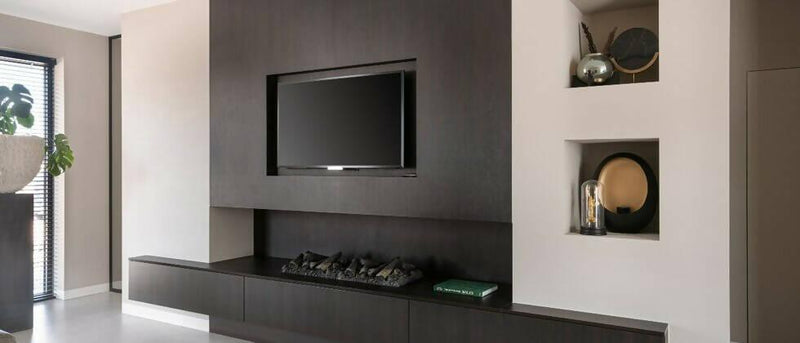 Modern interieur met strakke kastenwand-MERENO-Keuken-Modern interieur met strakke kastenwand-OBLY