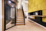 Modern praktijkinterieur met warme houtaccenten-Witteveen interieur architecten-houten wandafwerking,luxe praktijkruimte,maatwerk balie,modern kantoorinterieur,praktijkinterieur,wachtkamer inspiratie,zakelijke inrichting,zorginterieur-Modern Praktijkinterieur met Warme Houtaccenten -OBLY