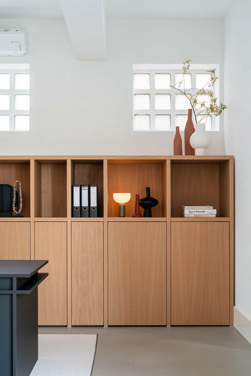 Modern woonhuis met dakterras in historisch pand-OBLY-keuken,woonkamer-Modern woonhuis met dakterras in historisch pand | Suzanne de Jong-OBLY