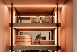 Moderne Eilandkeuken met Houten Accenten-OBLY-Keuken-OBLY