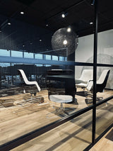 Moderne Kantoorruimte met Designaccenten-L4 Elvire-woonkamer-Herinrichting Moderne Kantoorruimte met Design Tapijt & Glazen Wanden-OBLY