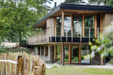 Moderne Villa in het Bos | Duurzame Architectuur met Hout & Glas-Prowood-duurzame villa,Exterieur,Exterieur vrijstaand,houten villa,moderne architectuur woning,moderne villa,villa,villa in het bos,villa met hout en glas,villa met veel glas-Moderne Villa in het Bos | Architectuur met Hout & Glas-OBLY