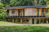 Moderne Villa in het Bos | Duurzame Architectuur met Hout & Glas-Prowood-duurzame villa,Exterieur,Exterieur vrijstaand,houten villa,moderne architectuur woning,moderne villa,villa,villa in het bos,villa met hout en glas,villa met veel glas-Moderne Villa in het Bos | Architectuur met Hout & Glas-OBLY