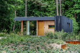 Moderne Villa in het Bos | Duurzame Architectuur met Hout & Glas-Prowood-duurzame villa,Exterieur,Exterieur vrijstaand,houten villa,moderne architectuur woning,moderne villa,villa,villa in het bos,villa met hout en glas,villa met veel glas-Moderne Villa in het Bos | Architectuur met Hout & Glas-OBLY