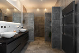 Moderne blikvanger aan het water-STUDIO VALENTIJN-Architectuur,Badkamer-Moderne blikvanger aan het water-OBLY