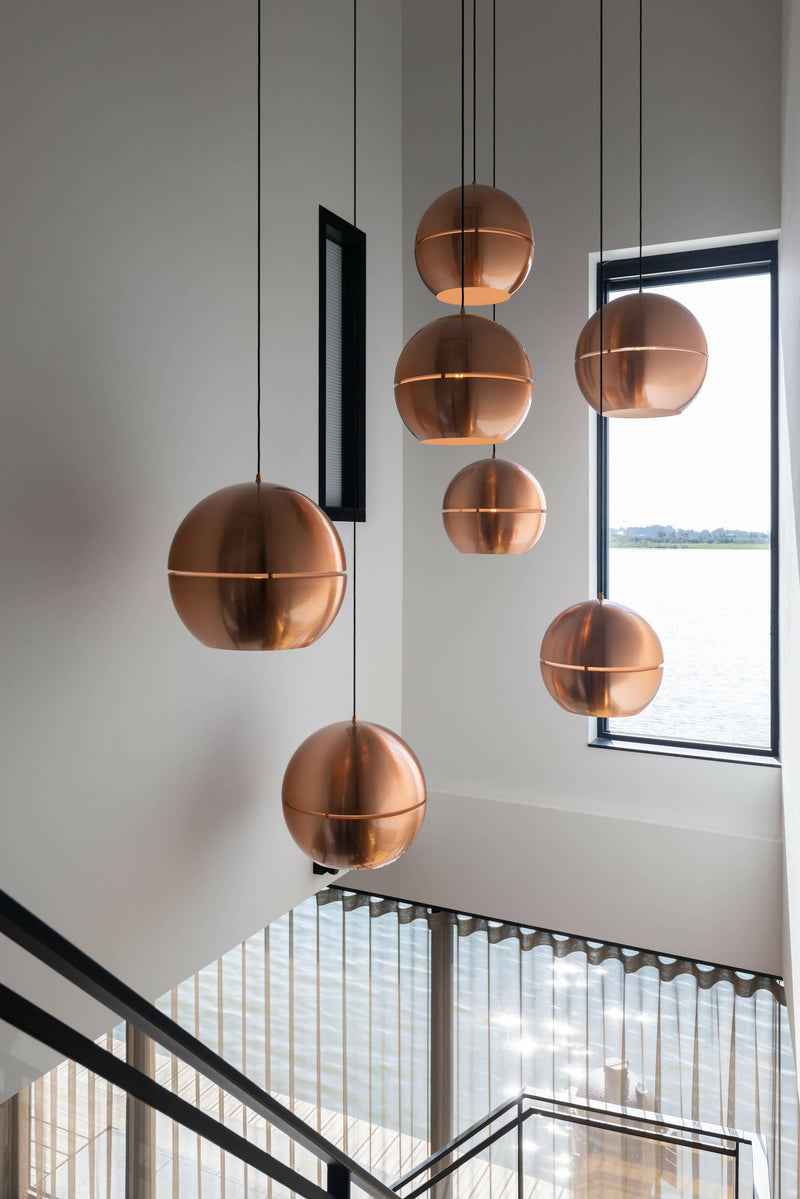Moderne blikvanger aan het water-STUDIO VALENTIJN-Architectuur,Badkamer-Moderne blikvanger aan het water-OBLY