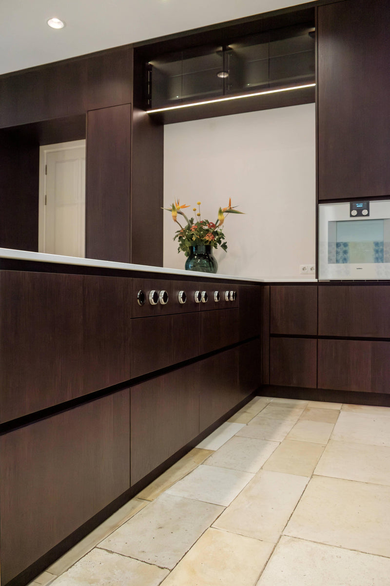 Moderne keuken in eikenhout-Mint Interieur-Houtwerk,Keuken-Moderne keuken in eikenhout-OBLY