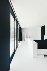 Moderne woning in Yerseke met glazen gevel en slanke kozijnen-KELLER minimal windows® by Kumasol-aluminium kozijnen,binnen buiten verbinding,Exterieur,glazen gevel,luxe woning,minimalistisch design,moderne villa,open leefruimte-Moderne woning Yerseke met glazen gevel | KELLER-OBLY