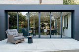 Moderne woning met grote schuifpui-Solarlux Nederland BV-grote schuifpui,moderne uitbouw,moderne woning,open leefruimte,schuifpui tuin-Moderne woning met grote schuifpui naar de tuin-OBLY