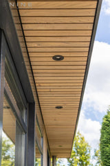 Moderne woning met houten uitbouw-Nine | Ontwerp jouw droomhuis-Aanbouw,aanbouw woning,houten gevelbekleding,houten uitbouw,Keuken met kookeiland,moderne uitbouw-Moderne houten uitbouw woning | NINE-OBLY