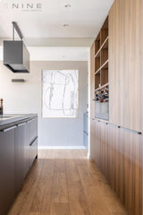 Moderne woning met houten uitbouw-Nine | Ontwerp jouw droomhuis-Aanbouw,aanbouw woning,houten gevelbekleding,houten uitbouw,Keuken met kookeiland,moderne uitbouw-Moderne houten uitbouw woning | NINE-OBLY