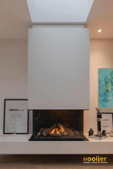 Moderne zwevende open haard-Hooijer-design haard,gashaard design,haard,moderne haard,open haard woonkamer,woonkamer,zwevende haard-Simpele open haard-OBLY