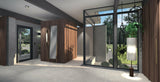 Modernistische bungalow-Toine Pennings-modernistisch interieur,patio woning,renovatie interieur,Woonkamer-Renovatie jaren 60 bungalow met patio-OBLY