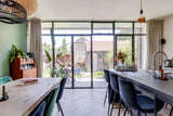 Monument met wit metselwerk in de aanbouw-JAREN 30 ARCHITECT-Aanbouw,Eetkamer,Exterieur,Keuken,Slaapkamer-OBLY
