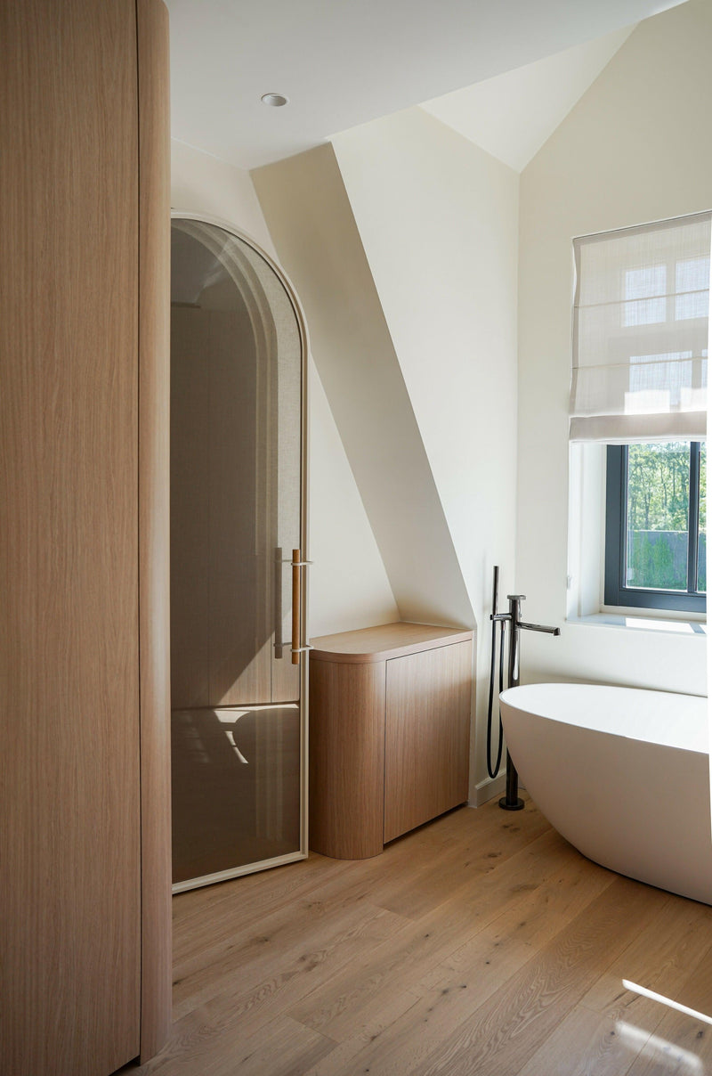 Nieuwbouwwoning in Den Haag met Japandi interieur-OBLY-Tijdloos Japandi interieur-OBLY