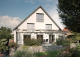 Moderne serre als verlengstuk van de woning