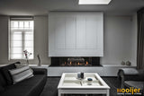 Open haard onder TV-Hooijer-cinewall haard,design haard woonkamer,gashaard interieur,haard,haard met tv,moderne haard,woonkamer-Open haard onder TV-OBLY