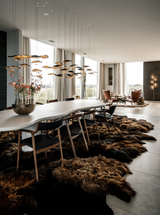 Open leefkeuken met binnen-buiten verbinding-Loom Architecten-binnen buiten verbinding,design keuken,Keuken,leefkeuken,luxe keuken,moderne woning,open plattegrond,warme materialen-Luxe leefkeuken met open plattegrond en maatwerk design-OBLY