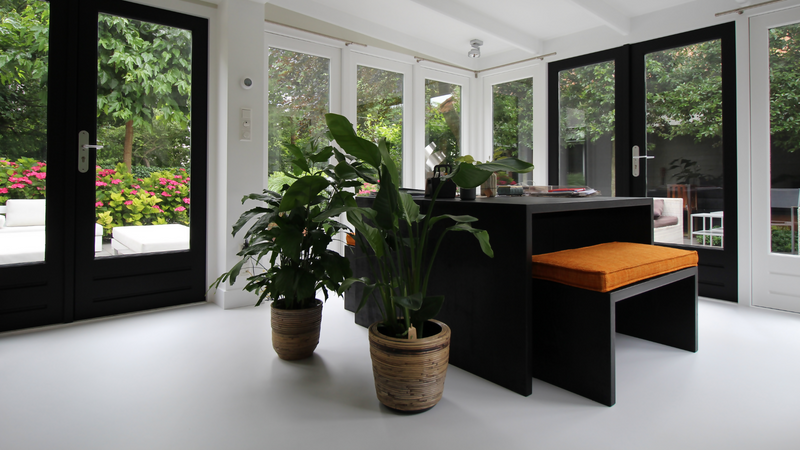 PU Gietvloer met rustige betonlook-Motion gietvloeren-Gietvloer,Keuken-PU Gietvloer met rustige betonlook-OBLY