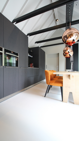 PU Gietvloer met rustige betonlook-Motion gietvloeren-Gietvloer,Keuken-PU Gietvloer met rustige betonlook-OBLY