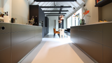 PU Gietvloer met rustige betonlook-Motion gietvloeren-Gietvloer,Keuken-PU Gietvloer met rustige betonlook-OBLY